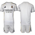 Blank Jersey Real Madrid White Home 2025 - 26 Soccer Suit