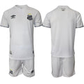 Blank Jersey Santos F.C. White Home 2025 - 26 Soccer Suit