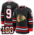 Bobby Hull Jersey #9 Chicago Blackhawks 2025-26 Premium 100th Stitched