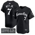 Bobby Witt Jr Jersey #7 Kansas City Royals Gothic Crown Edition Vapor Stitched