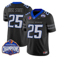 Boise State Jersey #25 Boise State Broncos 2025 Mountain West Champions