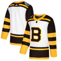 Boston Bruins Blank 2019 Winter Classic Custom White Jersey Stitched