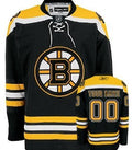 Boston Bruins Customized Black Jersey Stitched