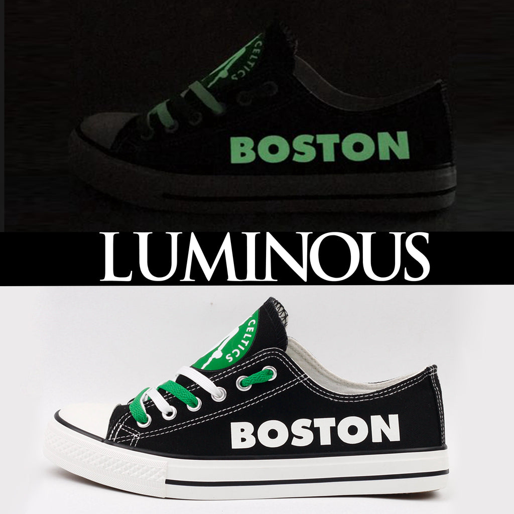 Boston Celtics Atlanta Hawks Sport Sneakers Shoes For Men Women Fans
