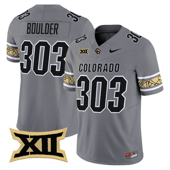 Boulder Jersey #303 Colorado Buffaloes 2025 Vapor Limited V2 Stitched