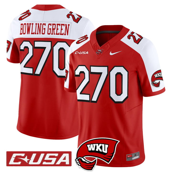 Bowling Green Jersey #270 Western Kentucky Hilltoppers 2025 Stitched