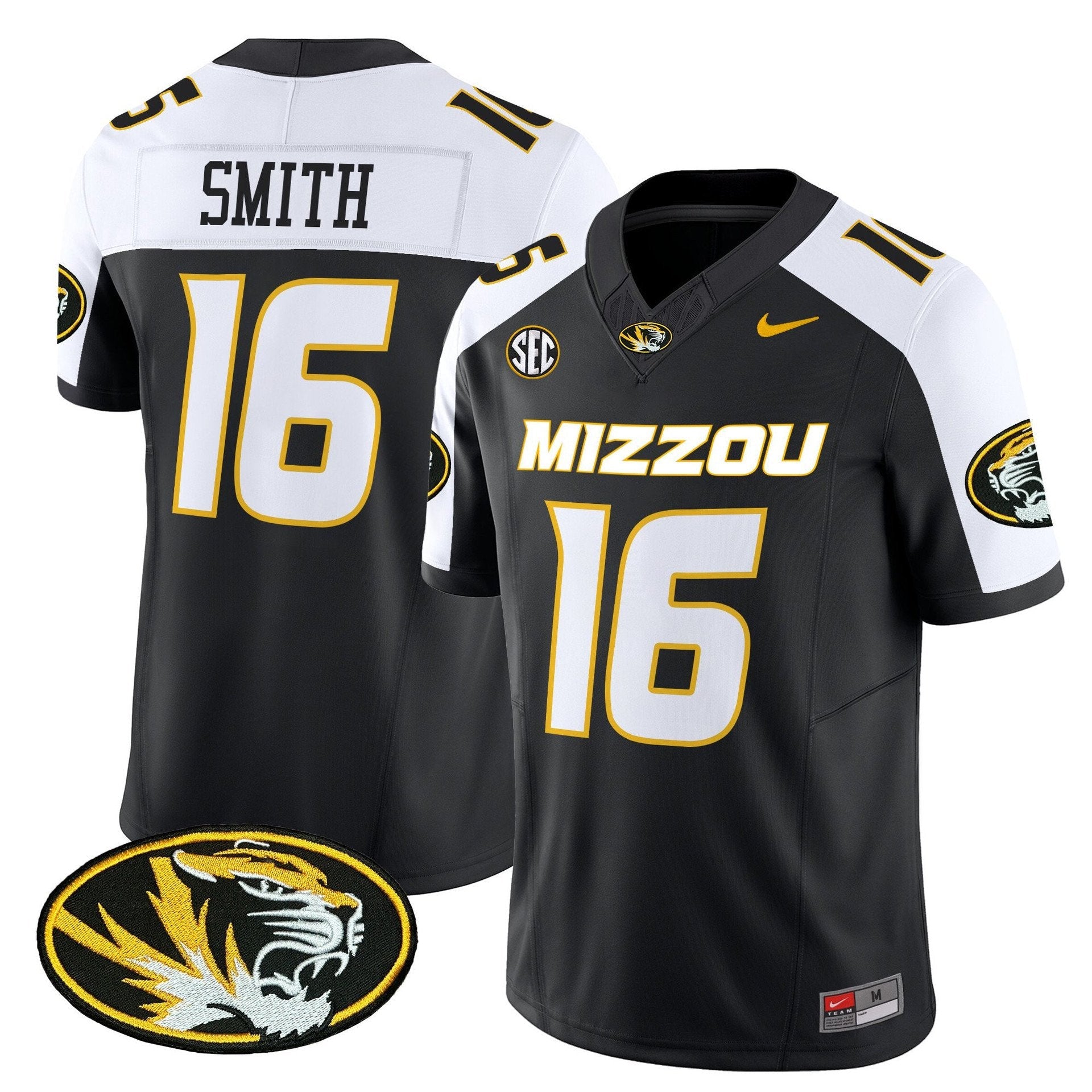 Brad Smith Jersey #16 Missouri Tigers 2025 Vapor Limited Stitched