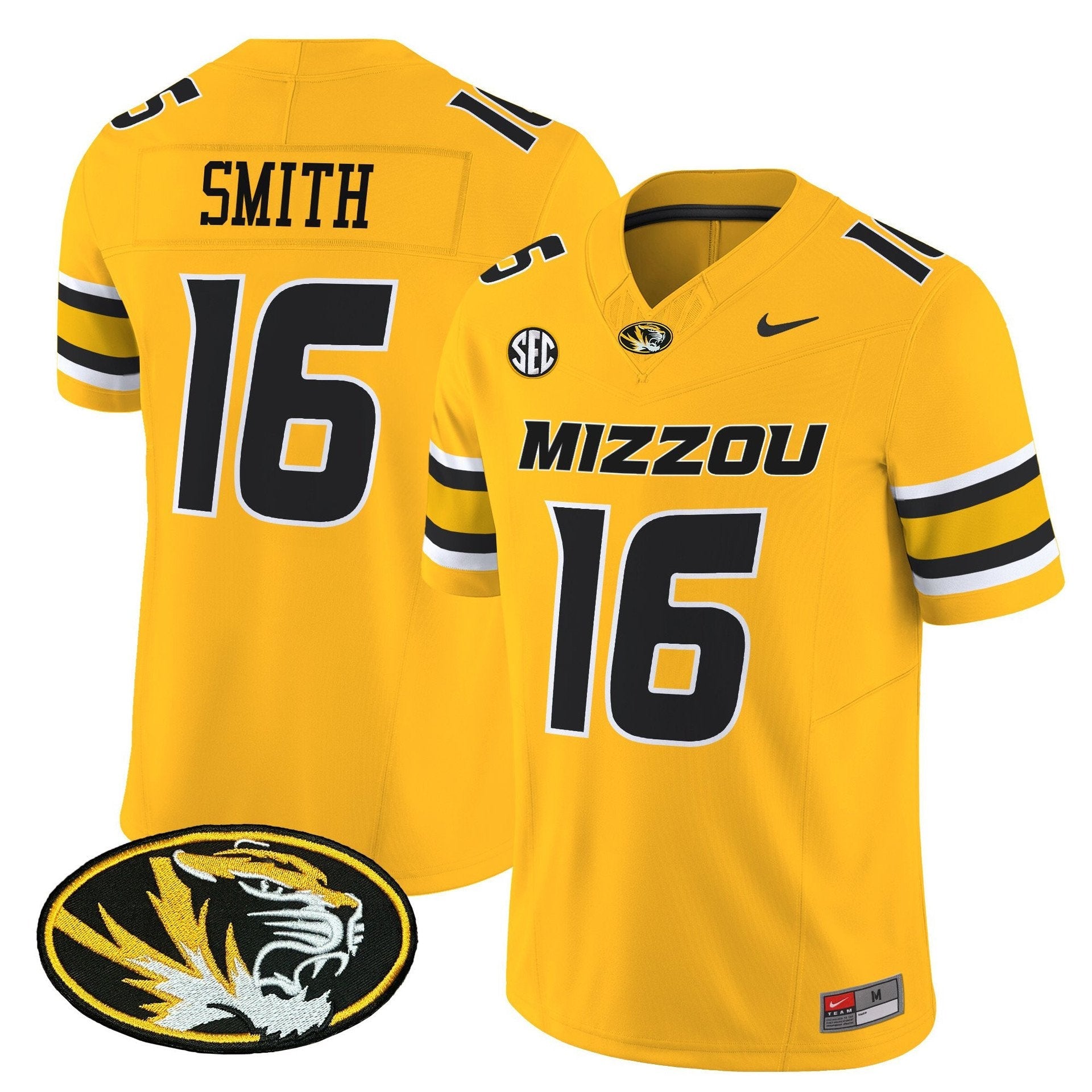 Brad Smith Jersey #16 Missouri Tigers 2025 Vapor Limited Stitched