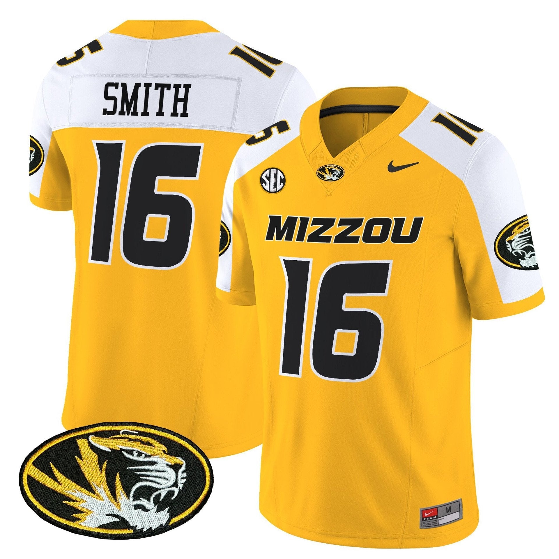 Brad Smith Jersey #16 Missouri Tigers 2025 Vapor Limited Stitched