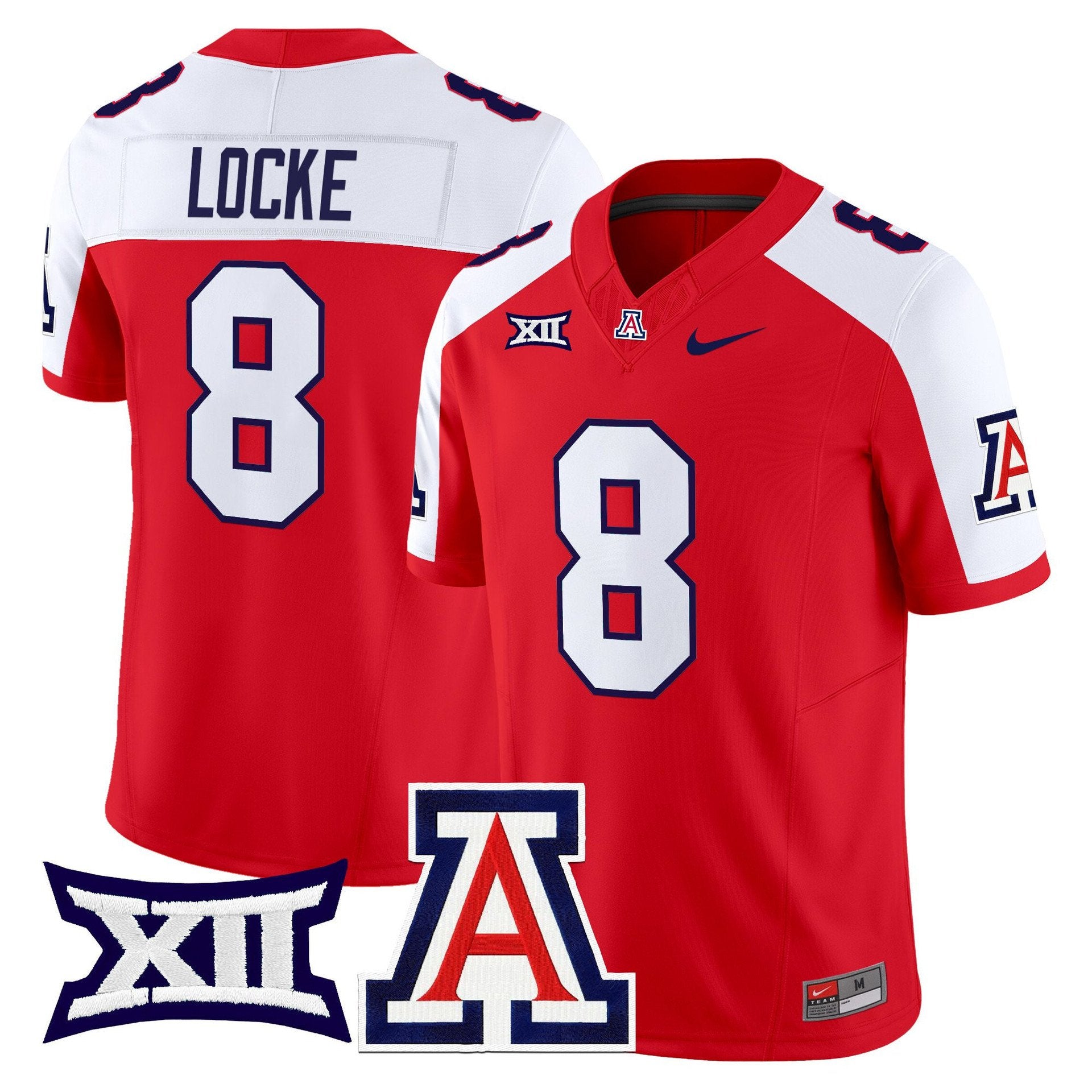 Braedyn Locke Jersey #8 Arizona Wildcats 2025 Limited Stitched