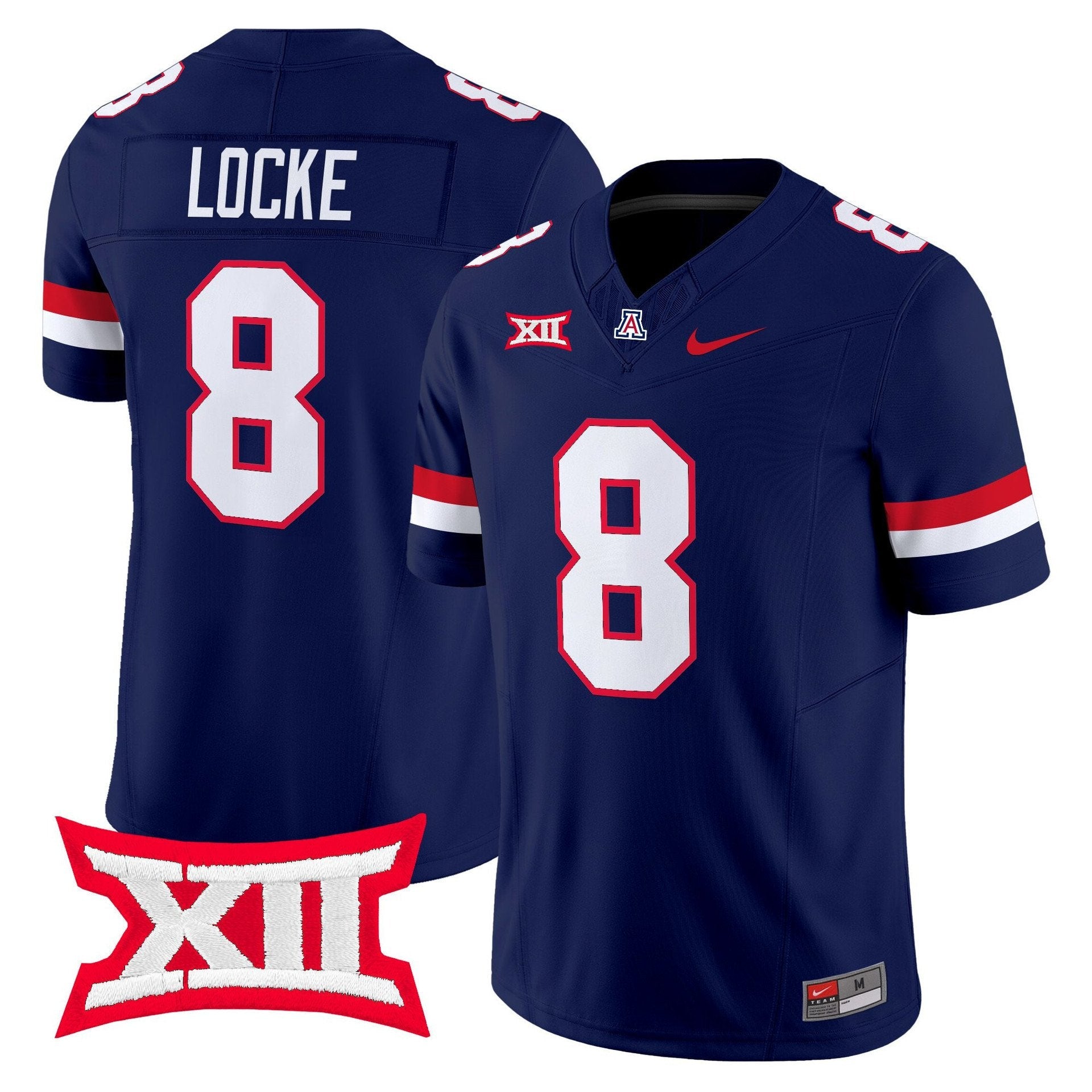 Braedyn Locke Jersey #8 Arizona Wildcats 2025 Limited Stitched
