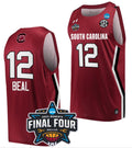 Brea Beal Jersey South Carolina Gamecocks College Basketball 2023 NCAA Final Four Garnet Garnet #12