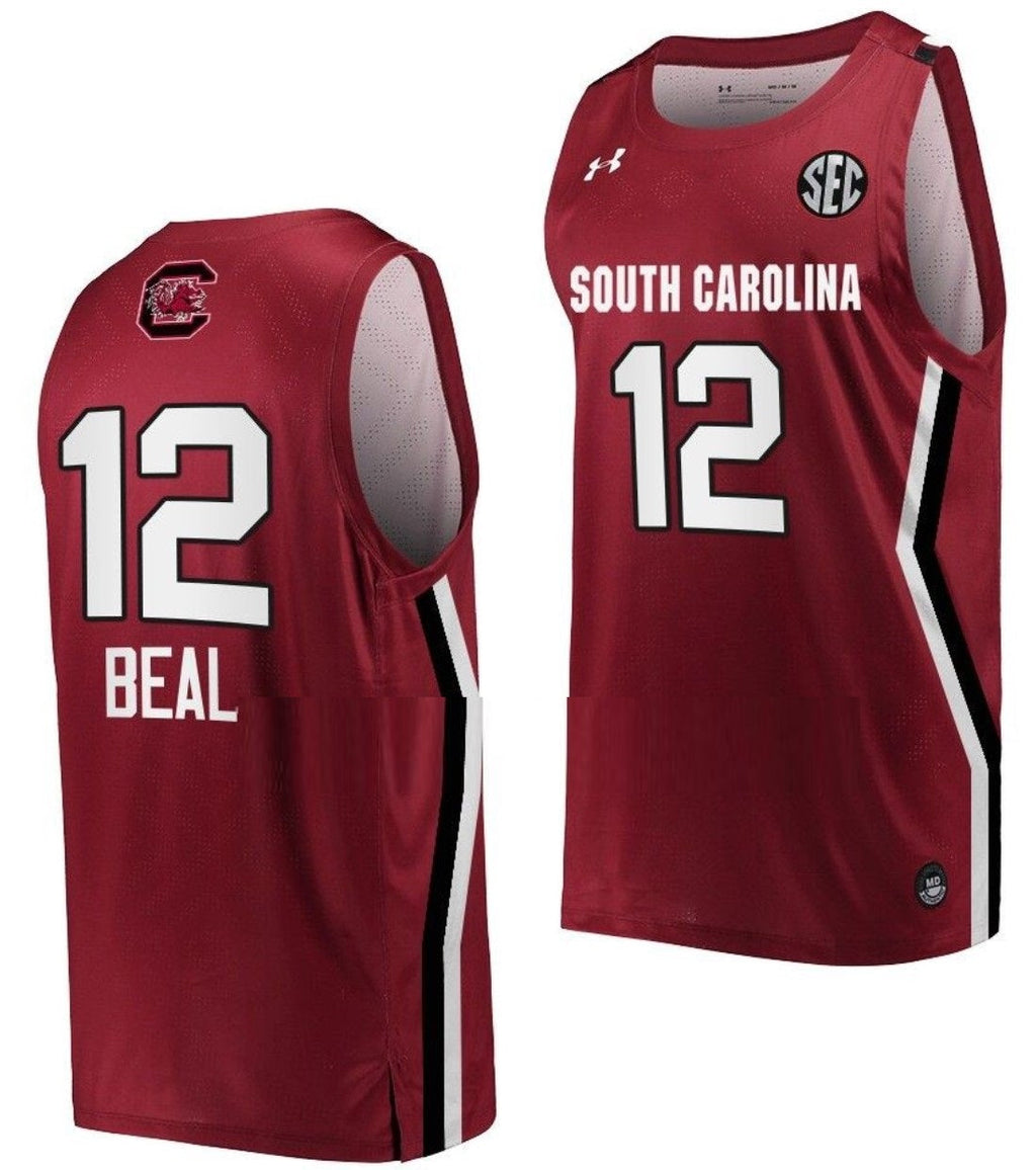 Brea Beal Jersey South Carolina Gamecocks College Basketball Wine #12