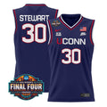Breanna Stewart Jersey #30 UConn Huskies 2026 Final Four Stitched Navy