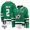 Brendan Smith 2 Dallas Stars 2025 STANLEY CUP Final Patch Home Men Jersey Black