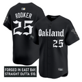 Brent Rooker Jersey #25 Oakland Athletics Gothic East Bay Edition Stitched