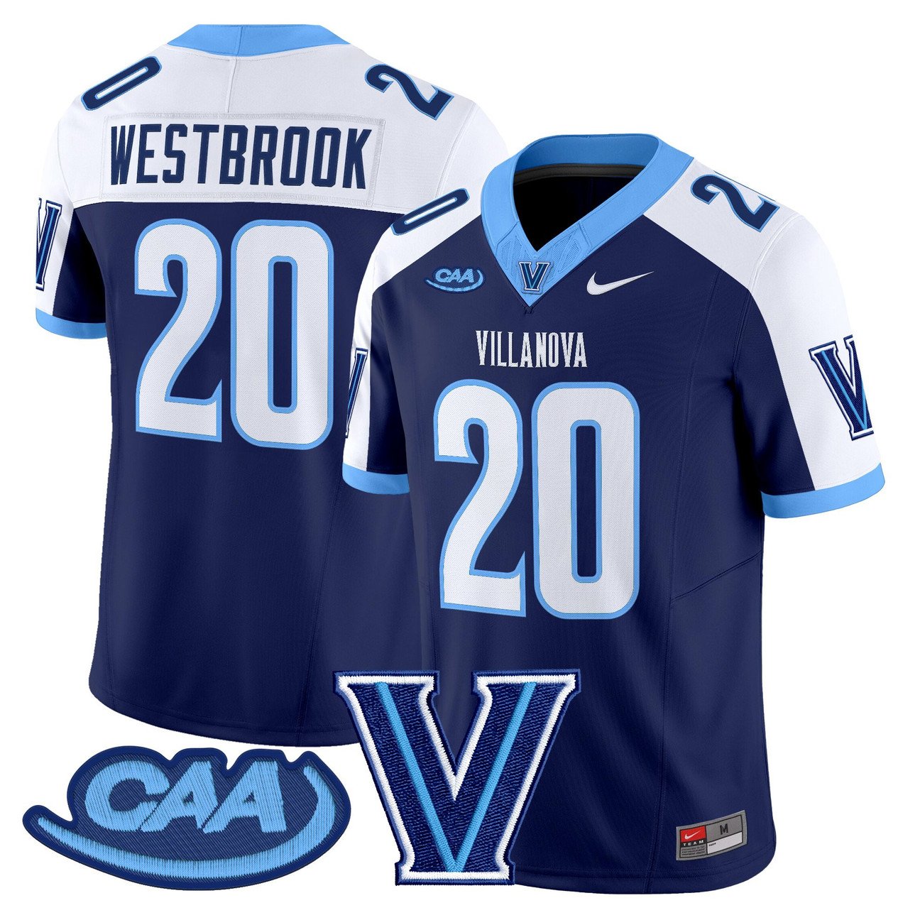 Brian Westbrook Jersey #20 Villanova Wildcats 2025 Vapor Limited Stitched