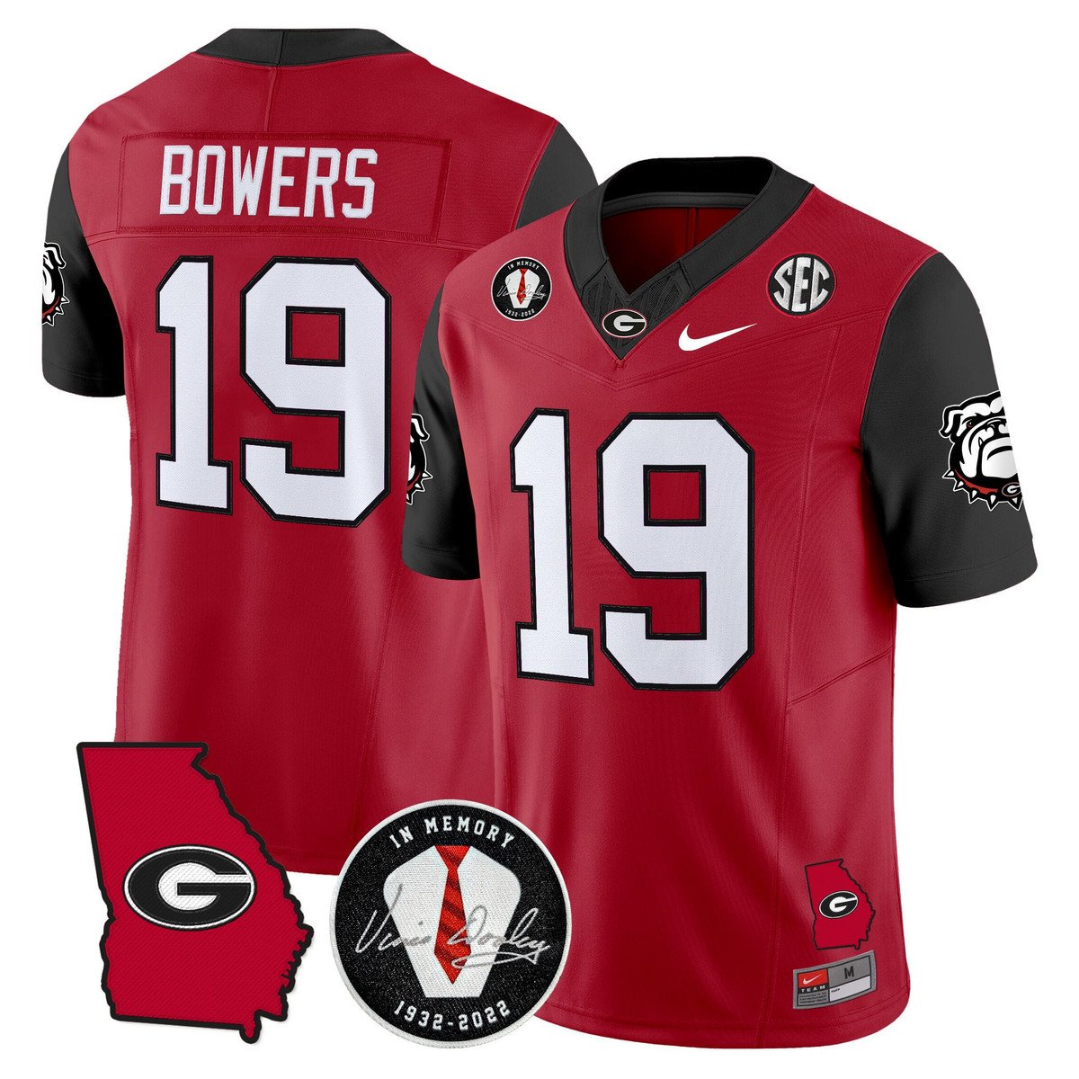 Brock Bowers Jersey #19 Georgia Bulldogs 2025 Limited Stitched