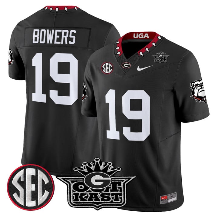 Brock Bowers Jersey #19 Outkast x Georgia Bulldogs Limited Stitched