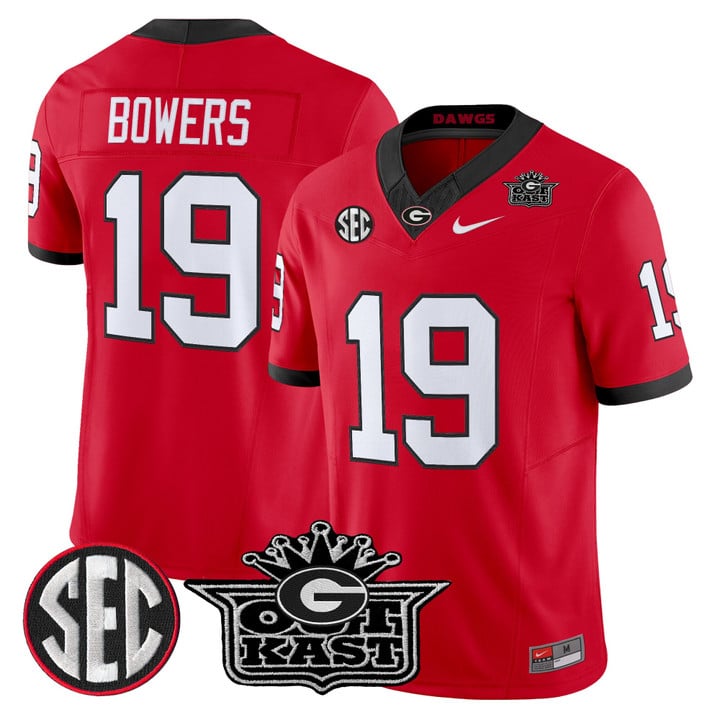Brock Bowers Jersey #19 Outkast x Georgia Bulldogs Limited Stitched