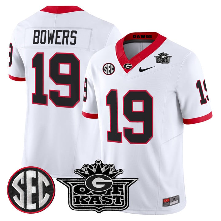 Brock Bowers Jersey #19 Outkast x Georgia Bulldogs Limited Stitched