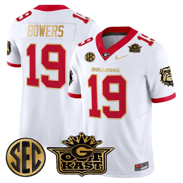 Brock Bowers Jersey #19 Outkast x Georgia Bulldogs Limited Stitched