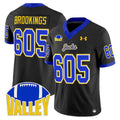 Brookings Jersey #605 South Dakota State Jackrabbits 2025 Stitched