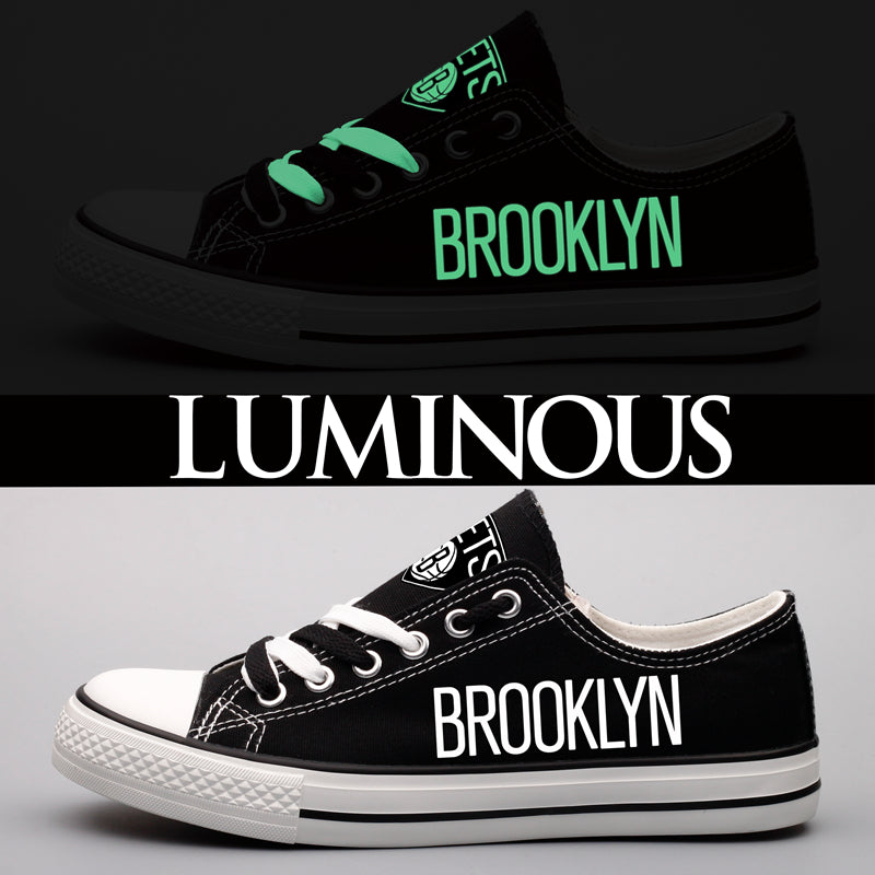 Brooklyn Nets Atlanta Hawks Sport Sneakers Shoes For Men Women Fans