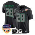 Bryce Boettcher Jersey #28 Oregon Ducks 2026 Orange Bowl Limited Stitched