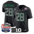 Bryce Boettcher Jersey #28 Oregon Ducks 2026 Peach Bowl Patch Stitched