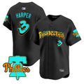Bryce Harper Jersey #3 Philadelphia Phillies Graffiti Broad Street Edition