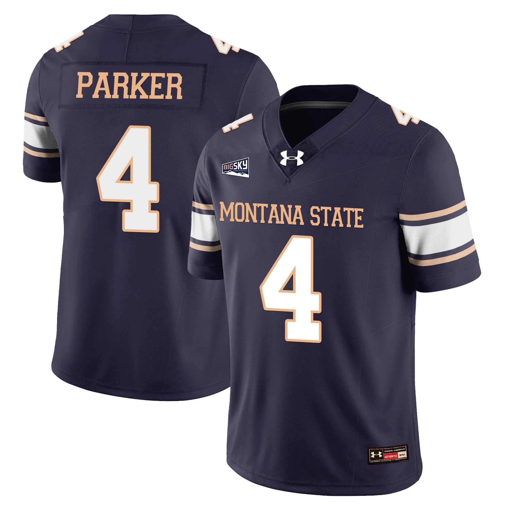 Bryson Parker Jersey #4 Montana State Bobcat Football 2025 Stitched