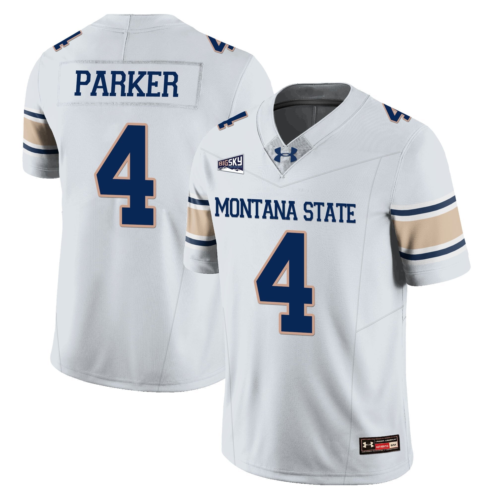 Bryson Parker Jersey #4 Montana State Bobcat Football 2025 Stitched