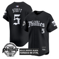 Bryson Stott Jersey #5 Philadelphia Phillies Gothic Liberty Edition