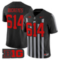 Buckeyes Jersey #614 Ohio State Buckeyes Throwback Limited Stitched
