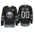 Buffalo Sabres Black 1917-2017 100th Anniversary Stitched NHL Custom Jersey