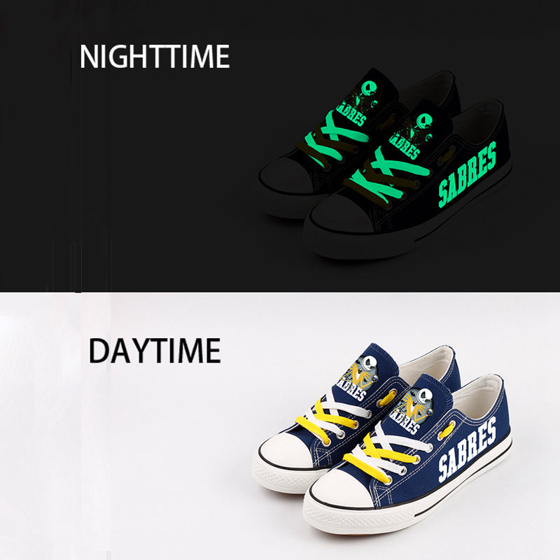 Buffalo Sabres  Low Top Canvas Sport Sneakers Shoes For Men Women Fans