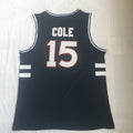 Bulldogs High School #15 J. Cole Basketball Jersey Black