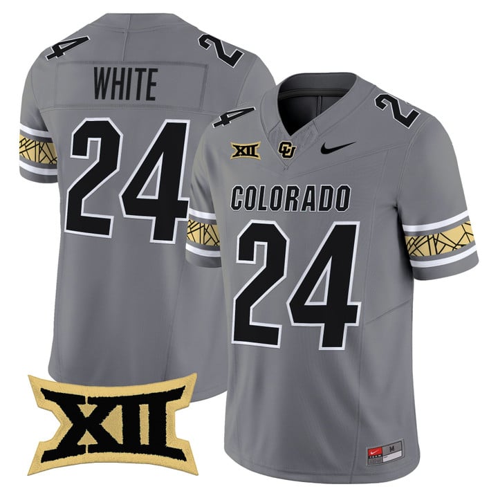 Byron White Jersey #24 Colorado Buffaloes 2025 Vapor Limited V2 Stitched