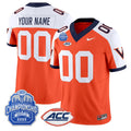 Custom Virginia Cavaliers Jersey 1995 Throwbacks 2025 ACC Championship Patch