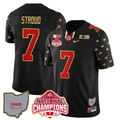 C J Stroud Jersey #7 Ohio State National Champions 2025 Patch