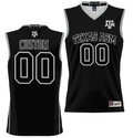 Custom Texas Aggies Jersey Name and Number NIL College Basketball Jersey Lightweight Black