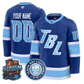 Custom Tampa Bay Lightning Jersey 2026 Stadium Series Patch Premium Stitched