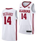 Charles Bediako Jersey Alabama Crimson Tide College Basketball White #14