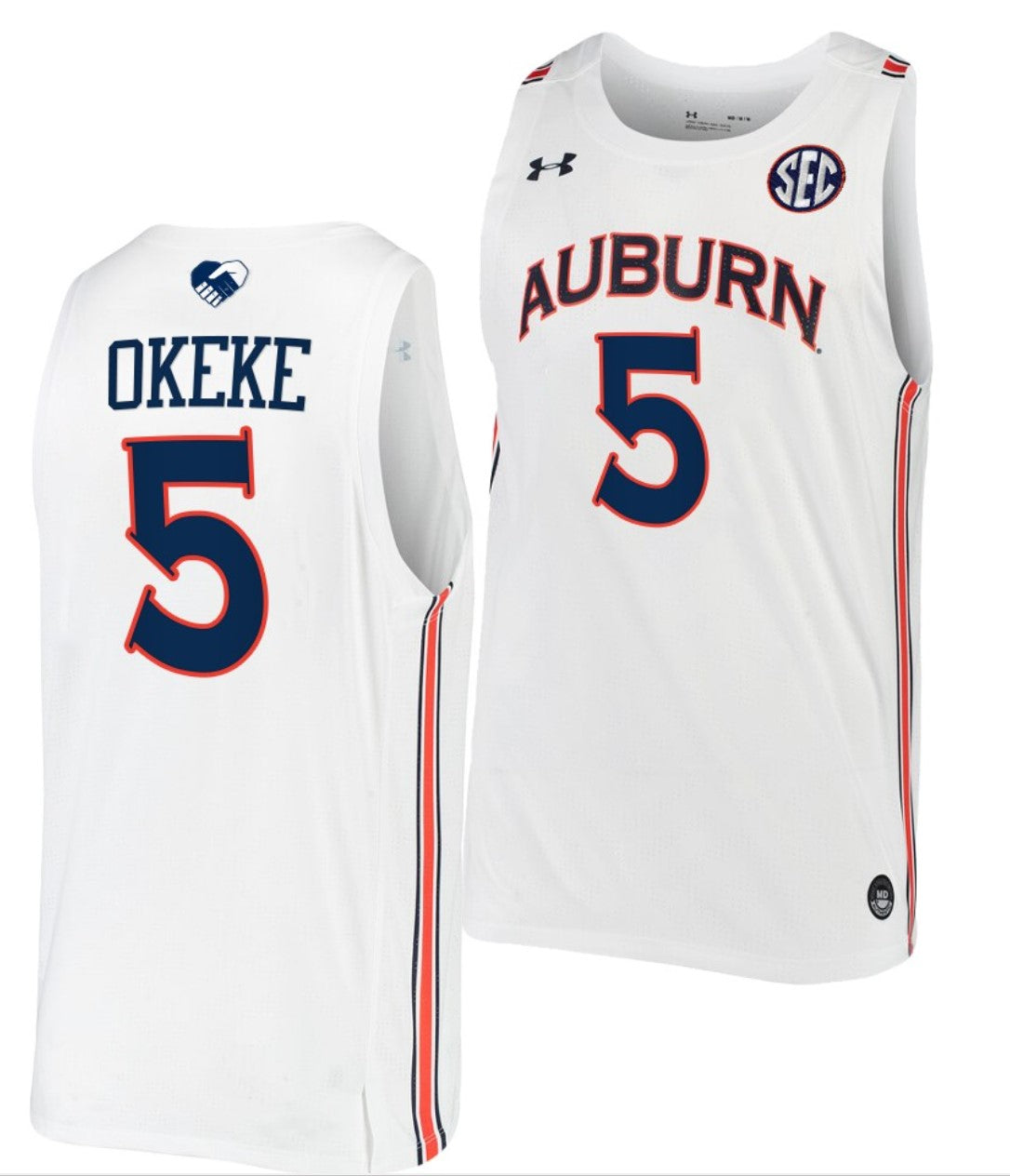 Chuma Okeke Jersey Auburn Tigers College Basketball #5