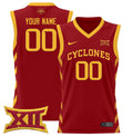 Custom Iowa State Cyclones Jersey 2024 Lightweight Basketball Stitched Cardinal