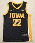 Caitlin Clark Jersey #22 Iowa Hawkeyes Basketball Stitched Black