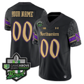 Custom Northwestern Wildcats Jersey 2025 GameAbove Sports Bowl Stitched