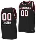 Custom South Carolina Gamecocks Jersey Name and Number College Basketball 2023-24 Black