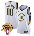 Custom Indiana Pacers Jersey 2025 Finals Swingman Stitched Association